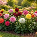 Георгіни в саду - догляд та вирощування квітів