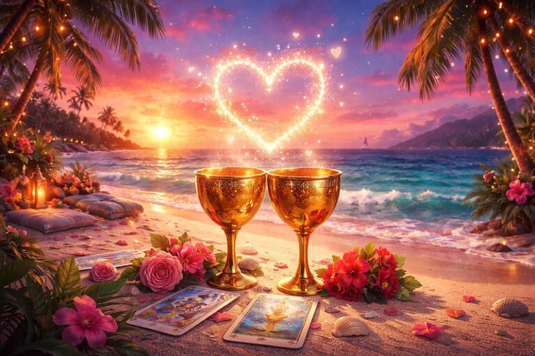 значення масті Кубків у відносинах і любовних розкладах